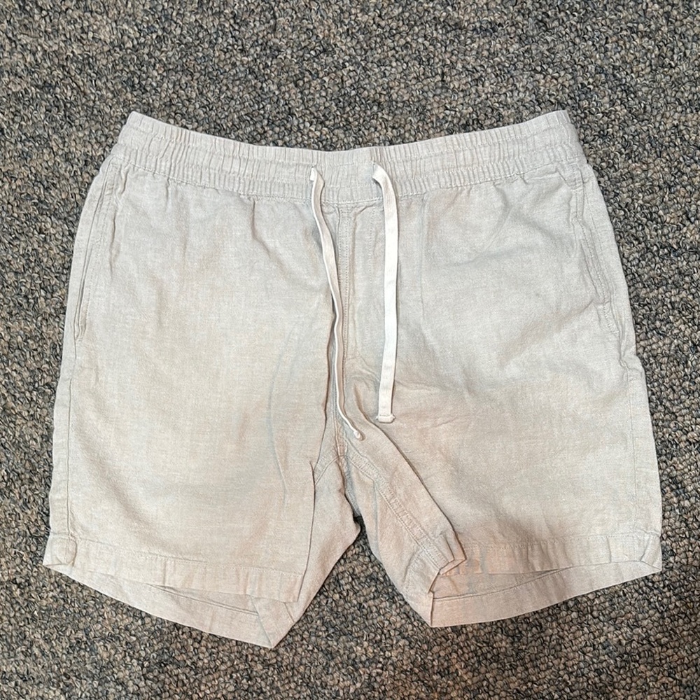 Men's Light Gray Casual Shorts